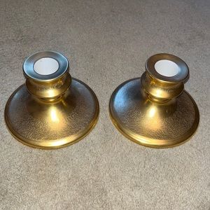 Set of 2 Vintage Candle Holders by Pickard